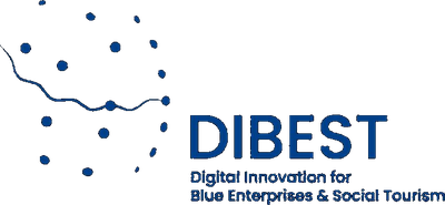 Logo DIBEST, Digital Innovation for Blue Enterprises and Social Tourism